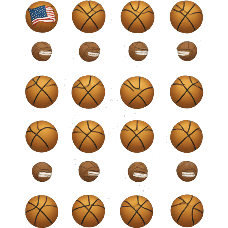 Balls across America  emoji