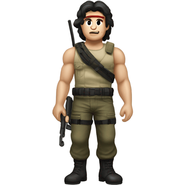 Go back to the previous Rambo and a title yle with the title ramJO emoji