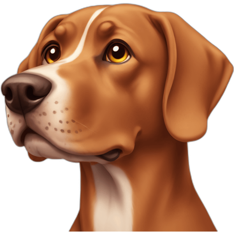 A viszla dog  emoji