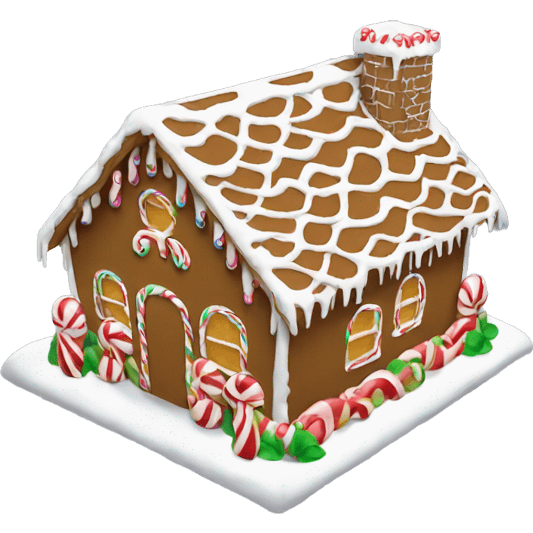 gingerbread house  emoji