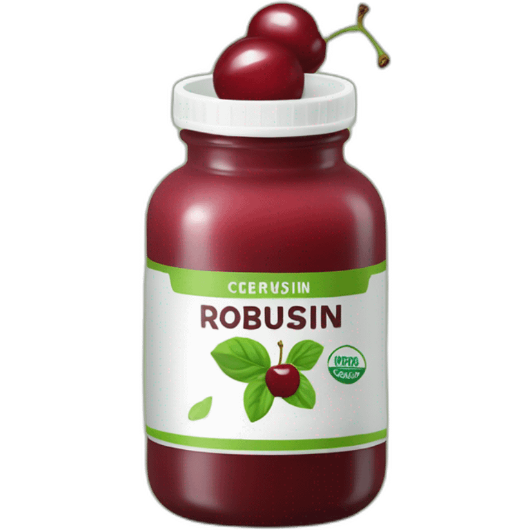 Robitussin™ Cherry Cough Suppressant emoji