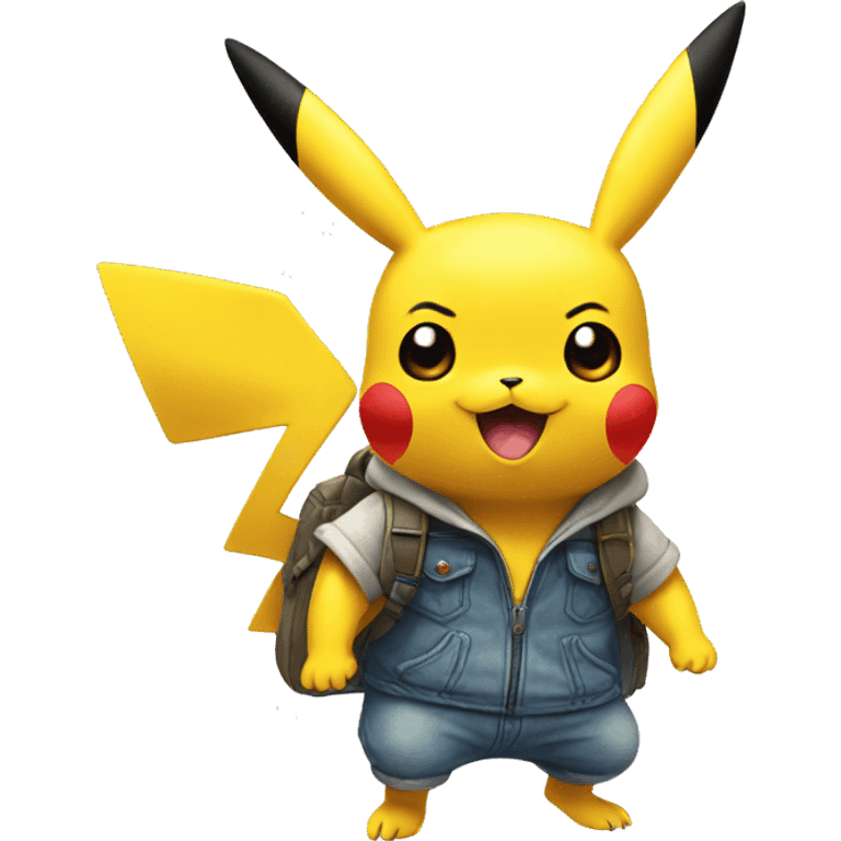 Pikachu-Pokémon emoji