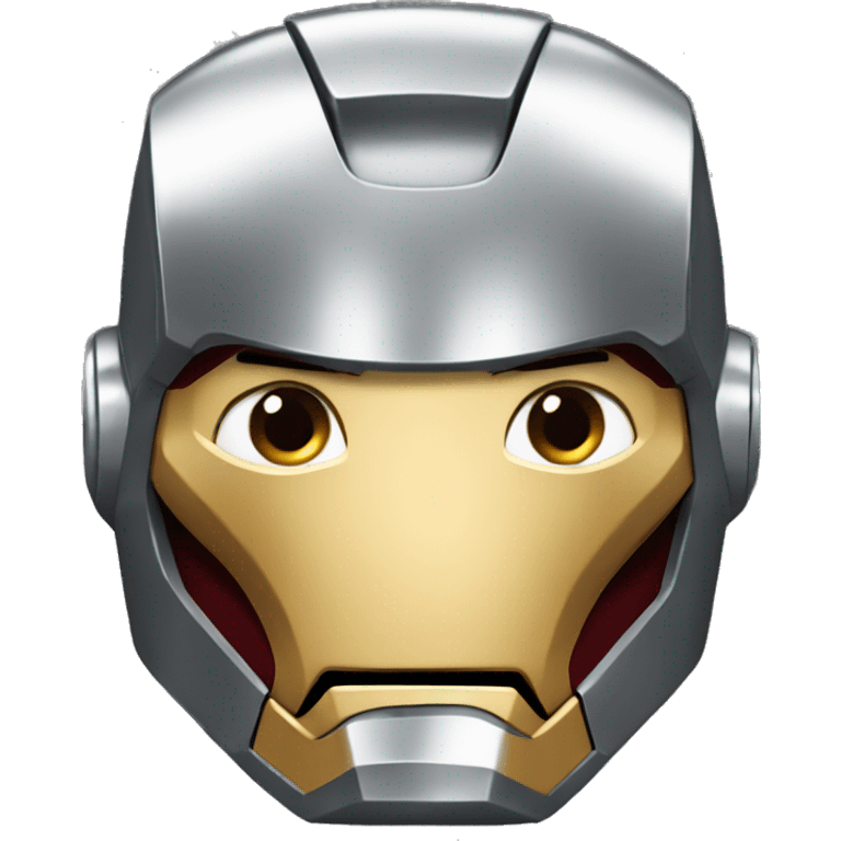 single instance of iron man emoji