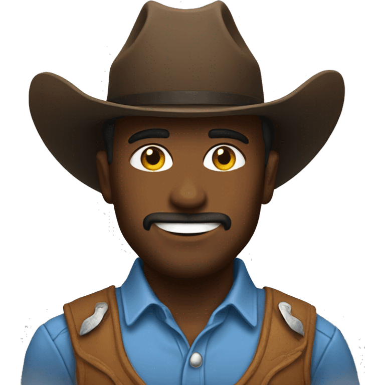 un cowboy  emoji