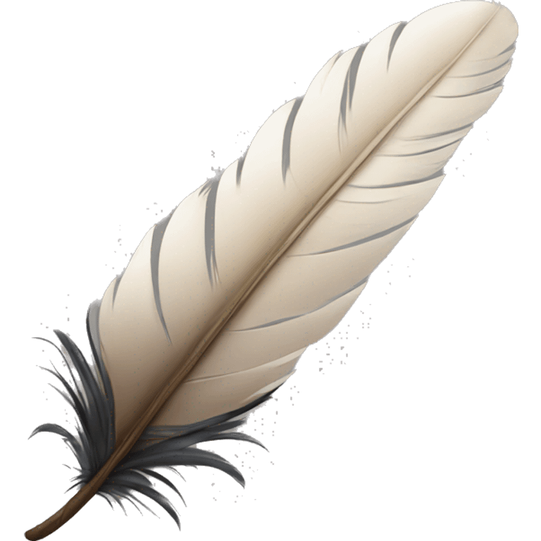 A feather emoji