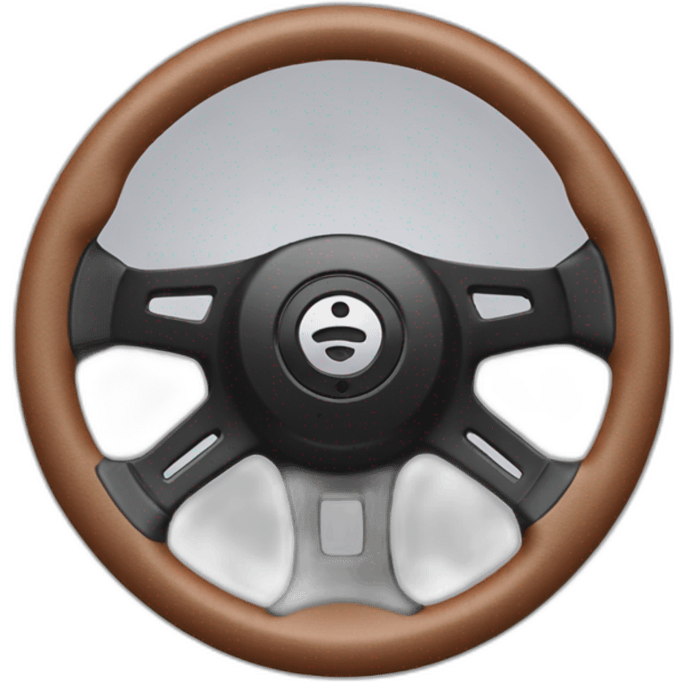 racing car steering wheel emoji