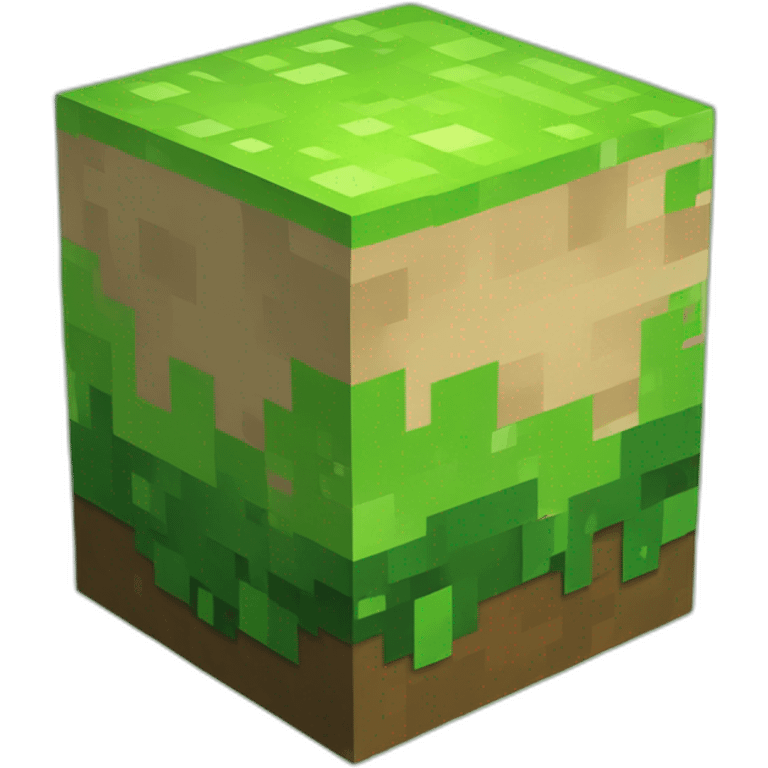 minecraft grass block emoji