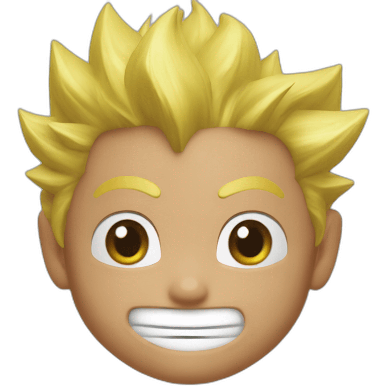 does goku clean nuts? emoji