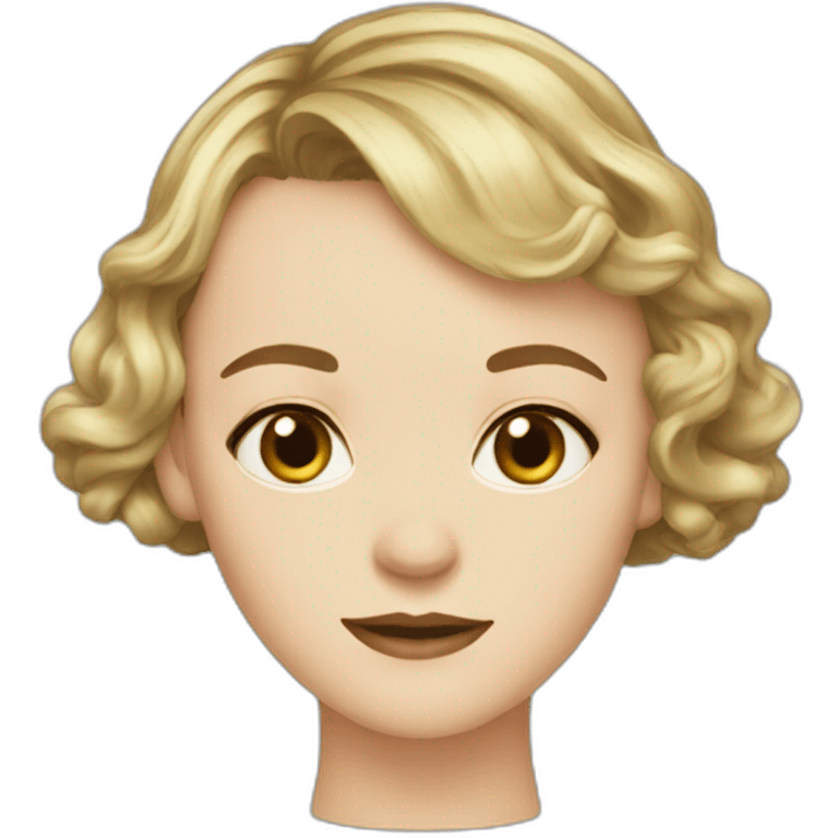 Carey Mulligan head only emoji