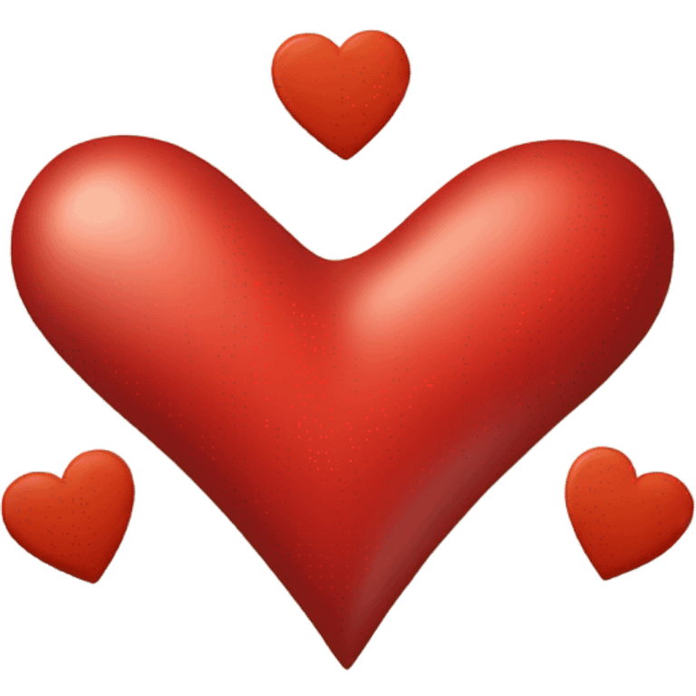 Red heart with letter A emoji