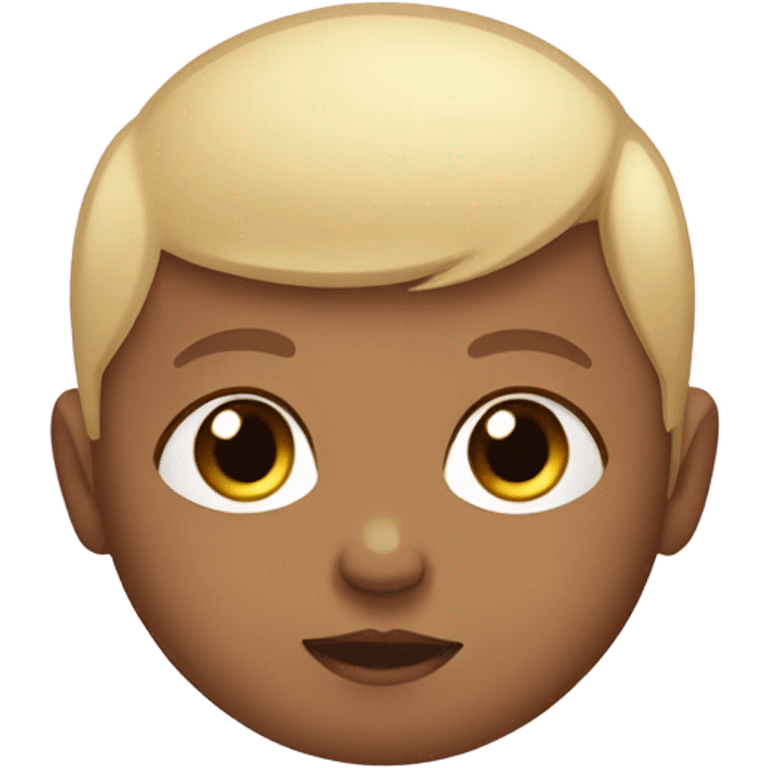 A baby  emoji