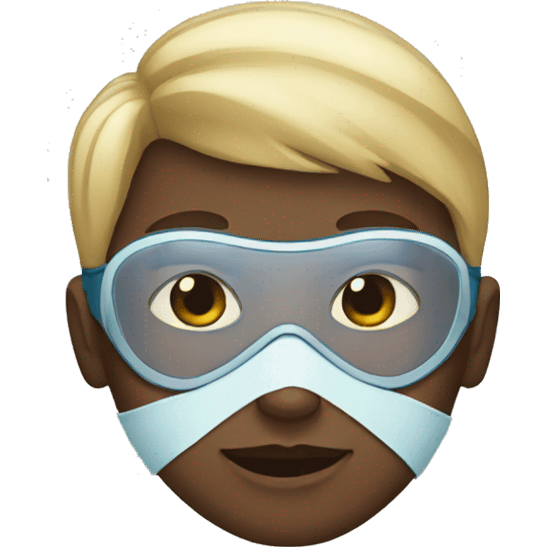 boy in mask emoji