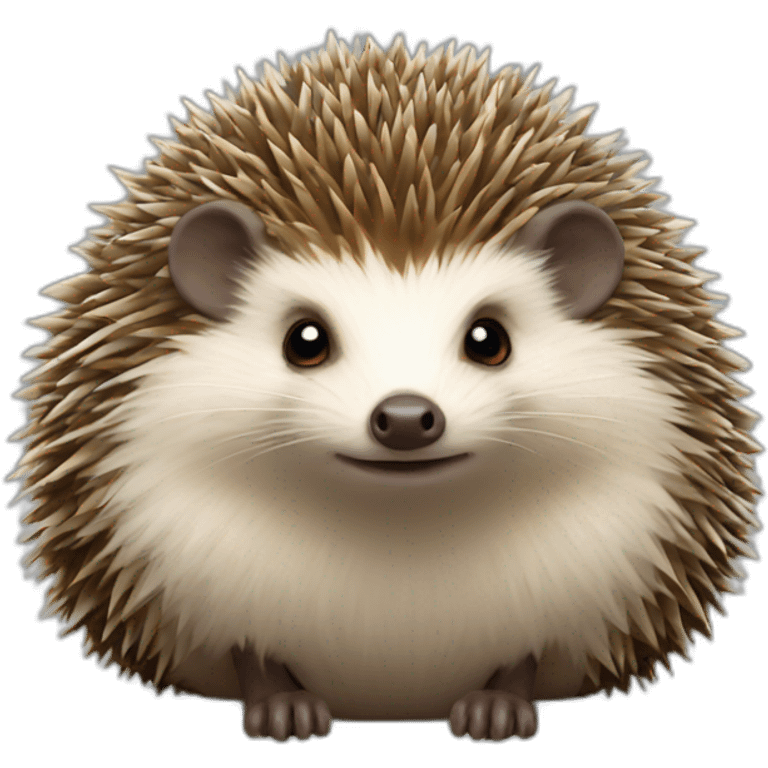 realistic full body hedgehog emoji