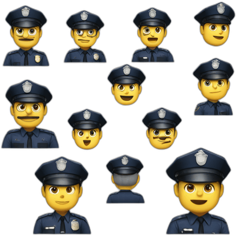 continuous integration police emoji