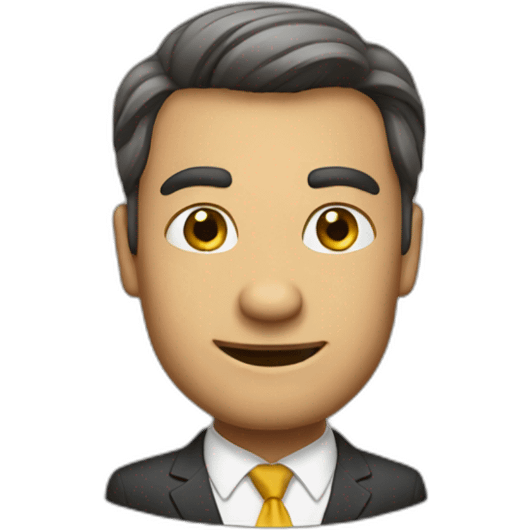 Ah ha! Business emoji