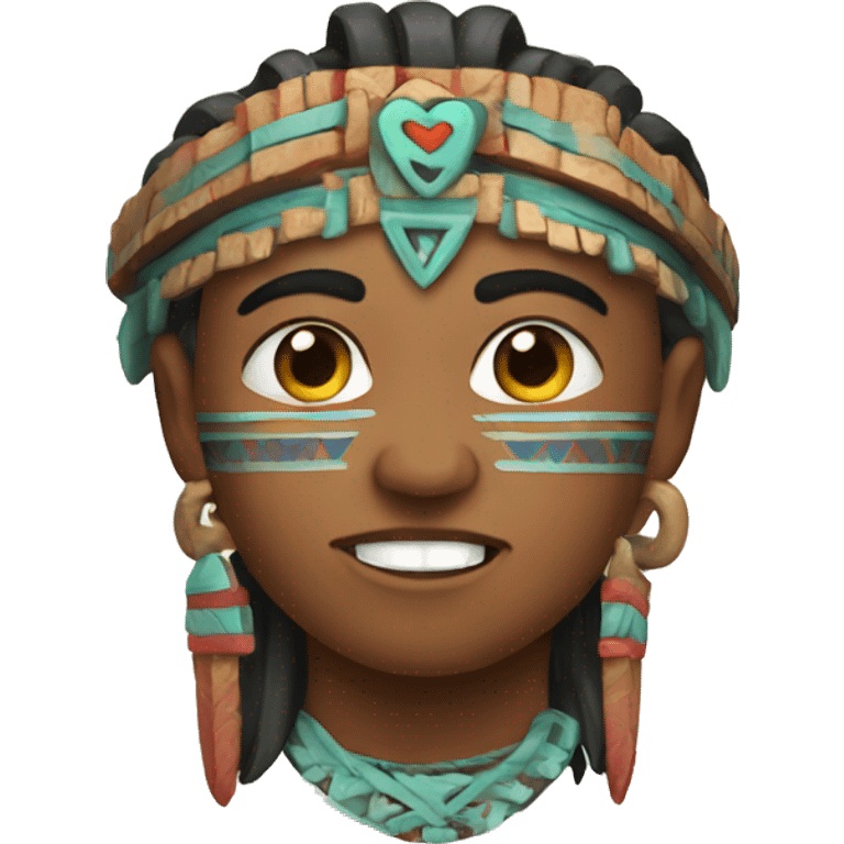 aztec heart emoji