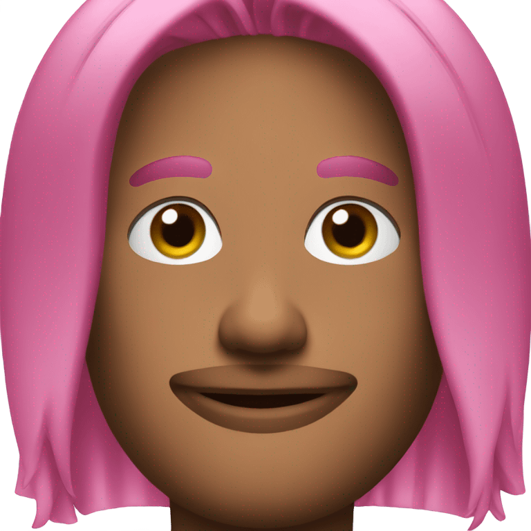 dyson hair pink emoji