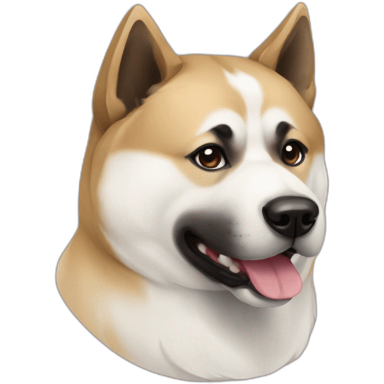 American Akita emoji