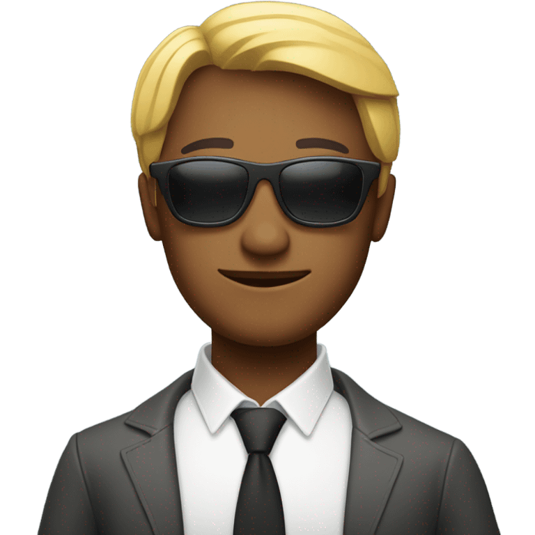 Gap with sunglasses on emoji