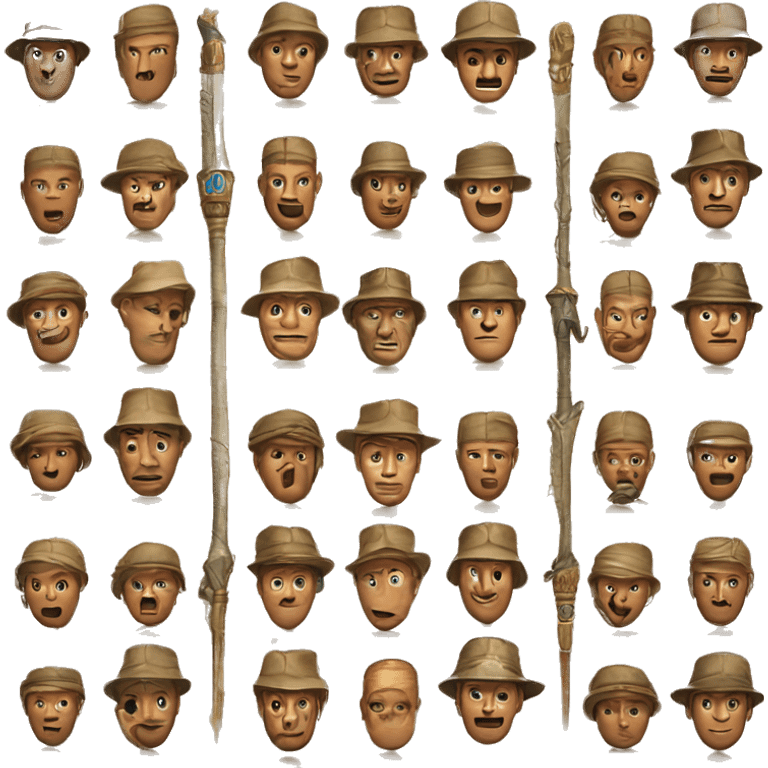 the staff of ra from indiana jones emoji