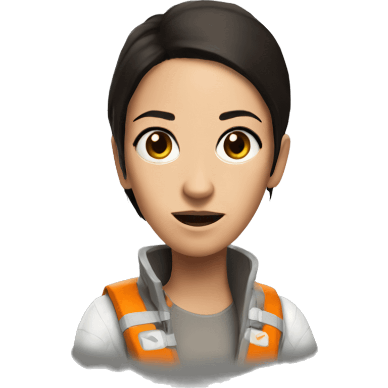 chell from portal emoji