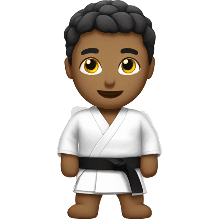 martial arts white belt emoji