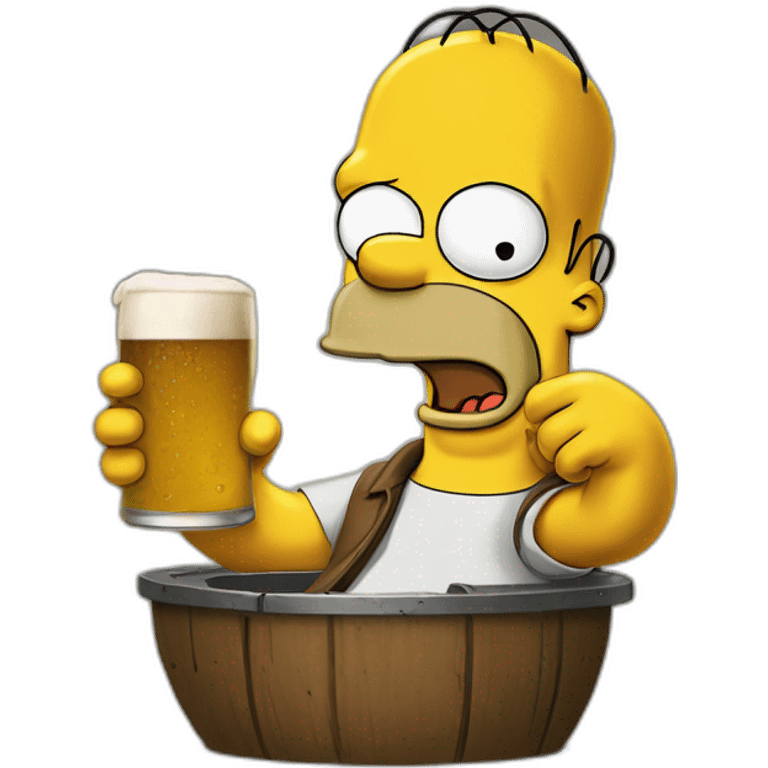 Homer-simpson-drink-beer-of-moe emoji