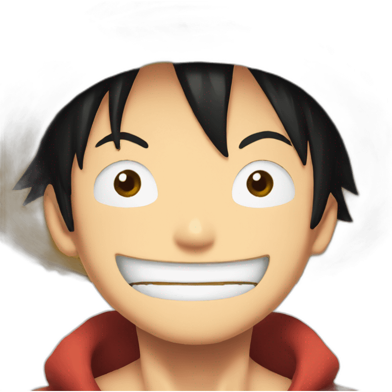 luffy one piece emoji