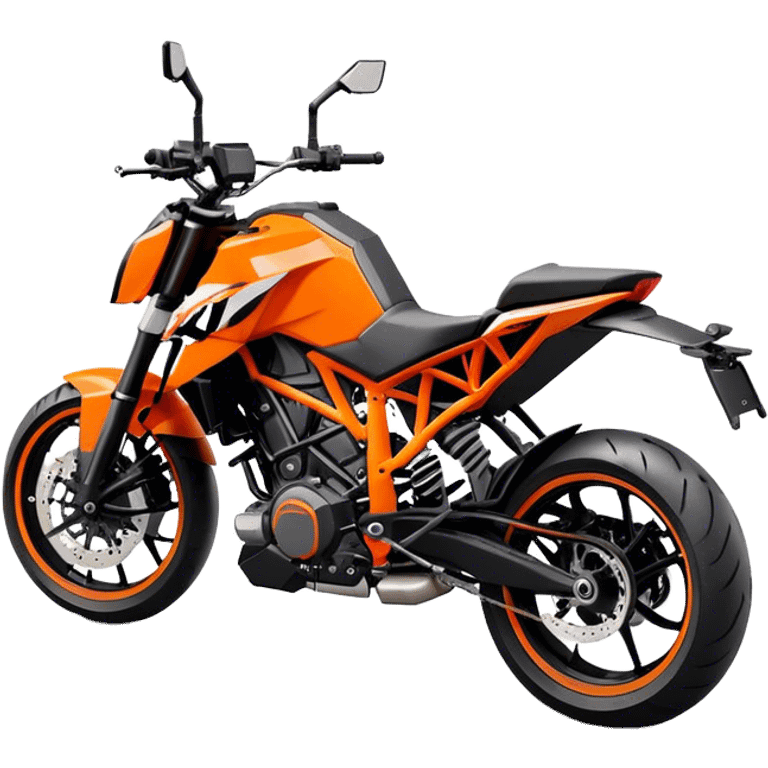 KTM Duke 790 motorcycle emoji