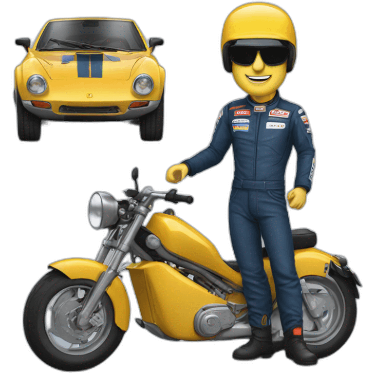 Jean-Pierre Gagick auto moto TF1 emoji