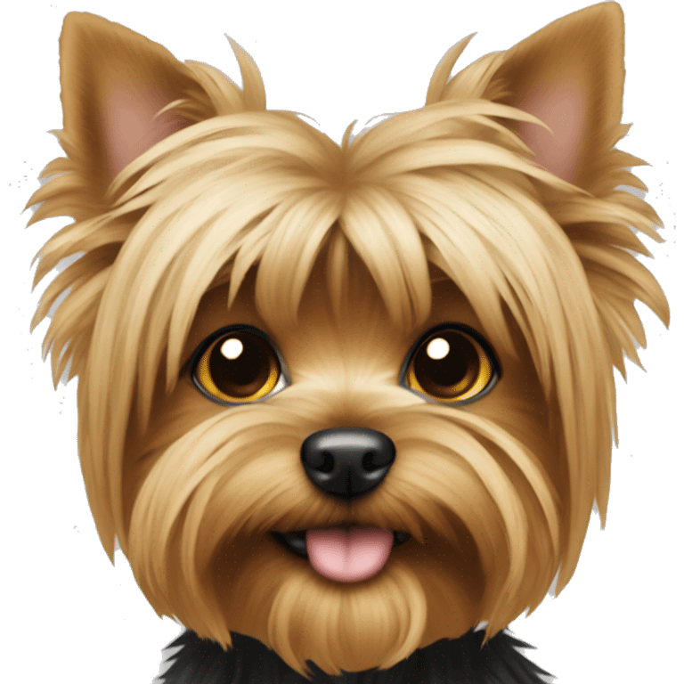 Cute Yorki  emoji