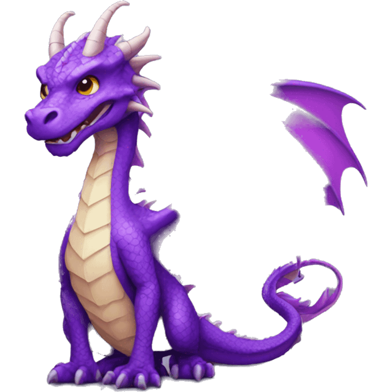 purple dragon emoji