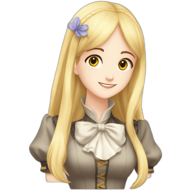 Alice aux pays des merveilles manga emoji