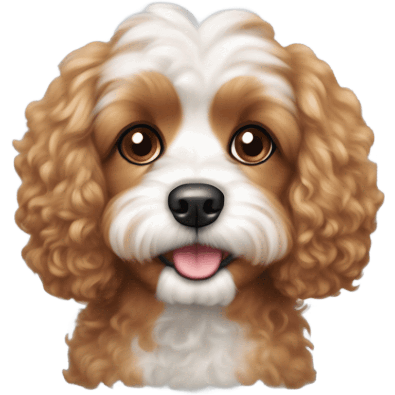 dog cavapoo emoji