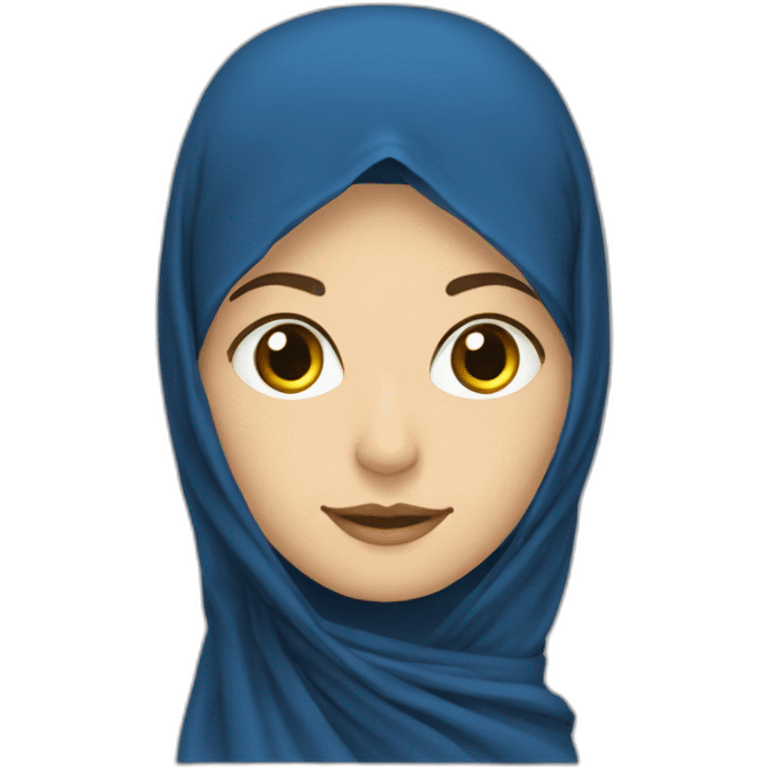 pashtun burqa blue emoji