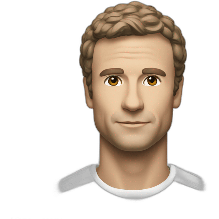 Macron en lacoste tn emoji