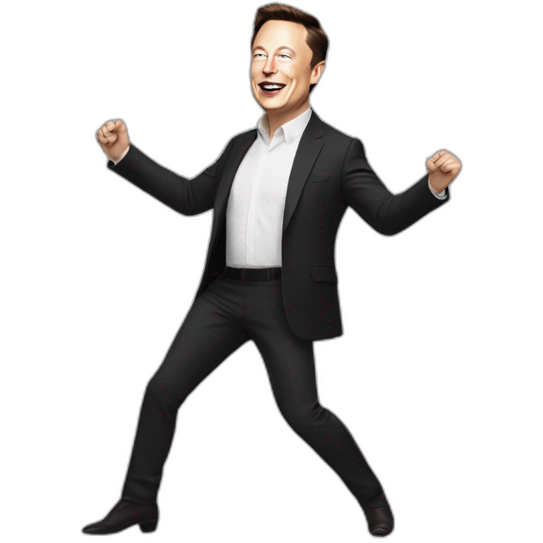 elon musk dancing emoji