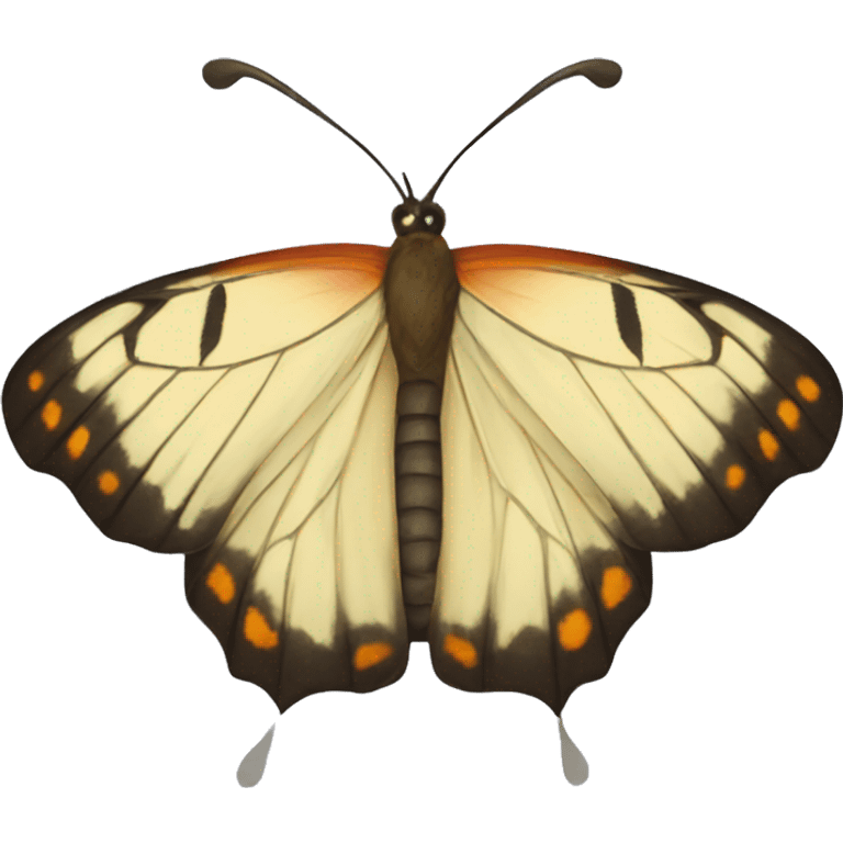 Mariposa monarca emoji