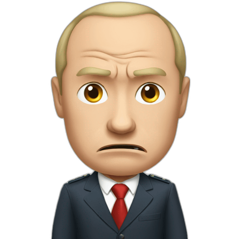 Putin angry emoji