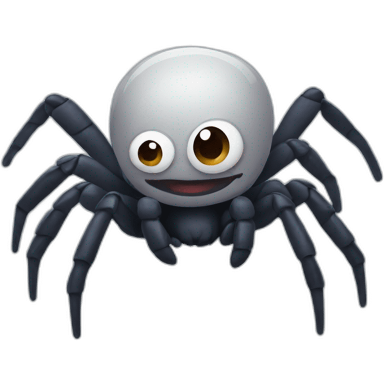 Adorable spider emoji