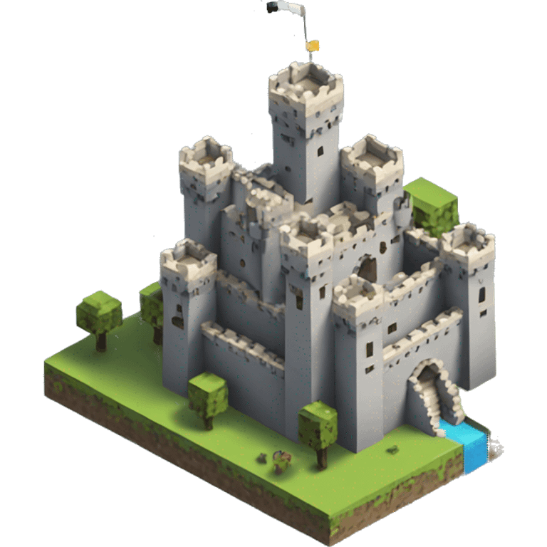 Minecraft castle emoji