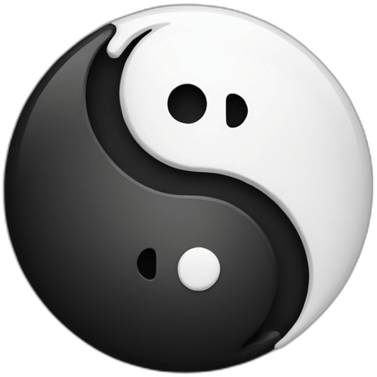 yin yang emoji