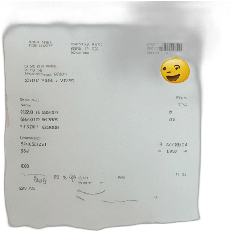 receipt emoji