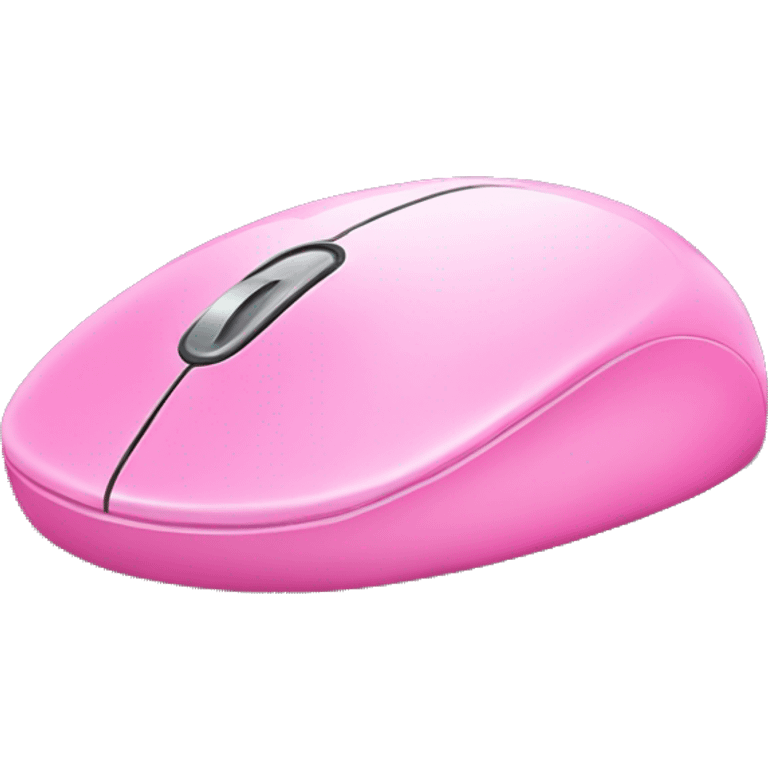 Pink computer mouse  emoji