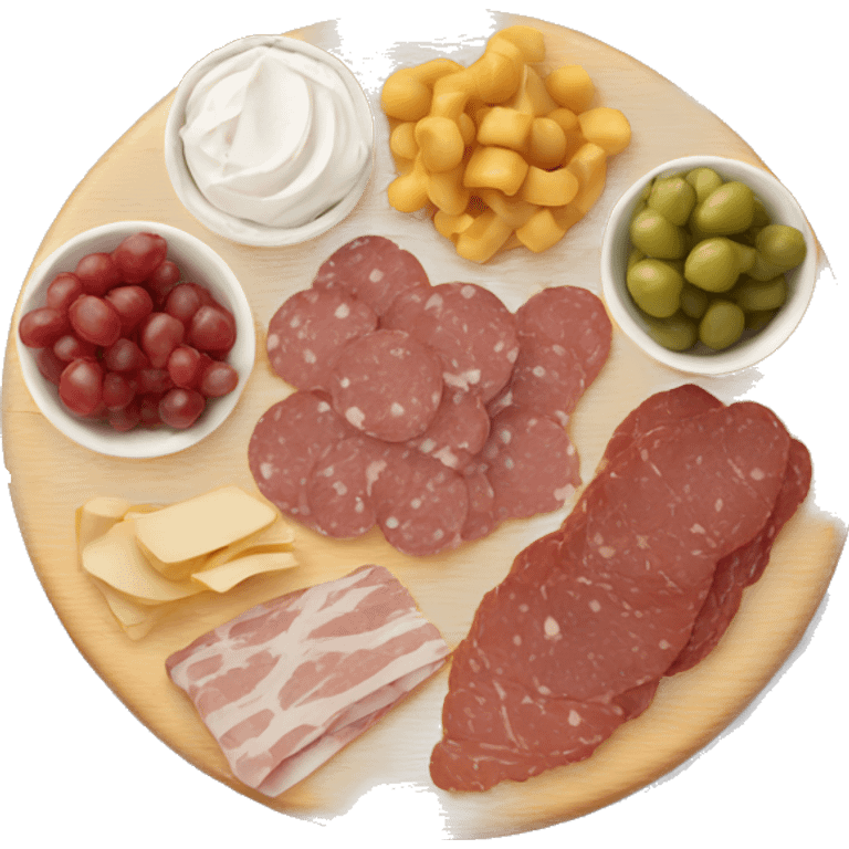 Charcuterie board emoji