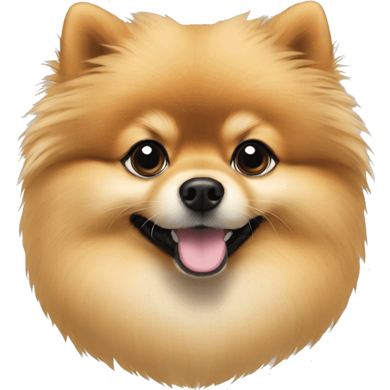 Pomeranian silloute emoji