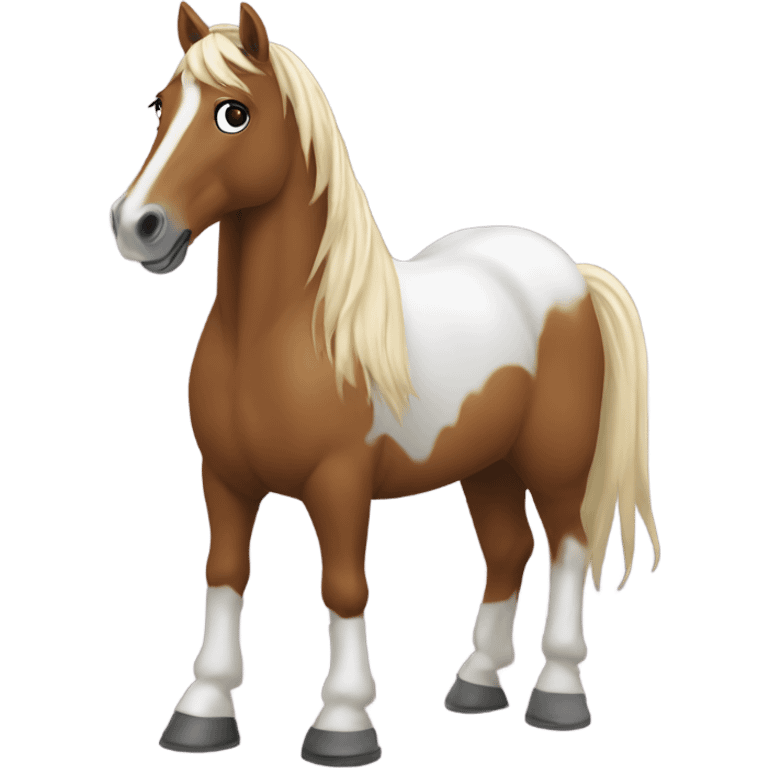 Horse with iso knock 2 t-shirt one emoji