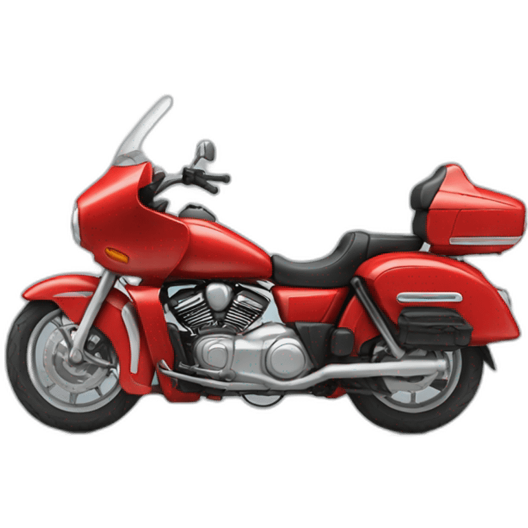 Red motocycle  emoji