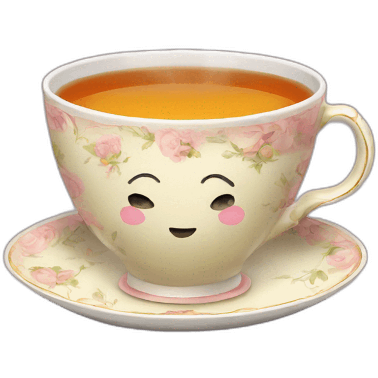 Tea in teacup emoji