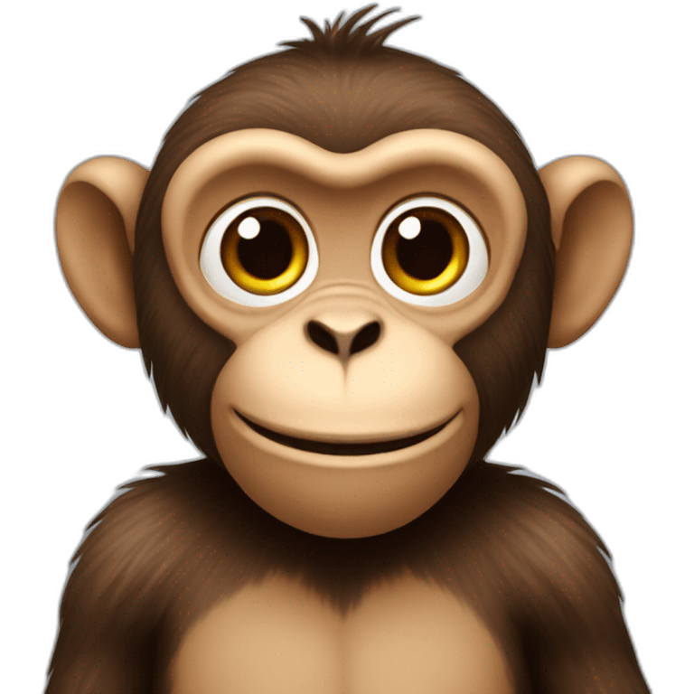 b-day monkey emoji